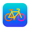 icon_transportation_bicycle_vibrant_colors icon preview
