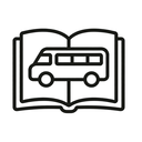 icon_transportation_book_outline icon preview