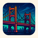 icon_transportation_bridge_cyberpunk icon preview