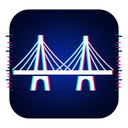 icon_transportation_bridge_digital_glitch icon preview
