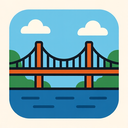 icon_transportation_bridge_formal icon preview