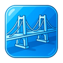 icon_transportation_bridge_glassy icon preview