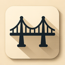 icon_transportation_bridge_shadow_effect icon preview