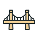 icon_transportation_bridge_simplified icon preview