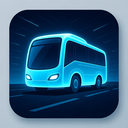 icon_transportation_bus_futuristic icon preview