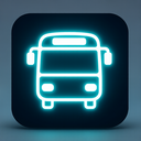 icon_transportation_bus_glow_effect icon preview