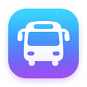 icon_transportation_bus_gradient icon preview