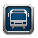 icon_transportation_bus_metallic icon preview