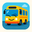 icon_transportation_bus_playful icon preview