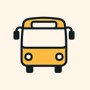 icon_transportation_bus_thin icon preview
