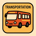 icon_transportation_bus_tribal icon preview