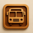 icon_transportation_bus_wooden icon preview