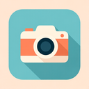icon_transportation_camera_flat_pastel icon preview