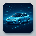 icon_transportation_car_futuristic icon preview