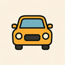 icon_transportation_car_iconic icon preview