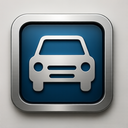 icon_transportation_car_metallic icon preview