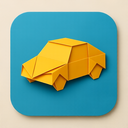 icon_transportation_car_origami icon preview