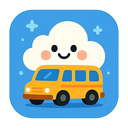 icon_transportation_cloud_cartoon icon preview