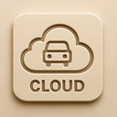 icon_transportation_cloud_embossed icon preview