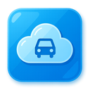 icon_transportation_cloud_glassy icon preview