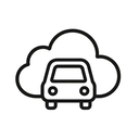 icon_transportation_cloud_line_art icon preview