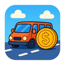icon_transportation_coin_cartoon icon preview