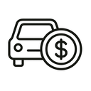 icon_transportation_coin_minimal_outline icon preview