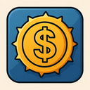 icon_transportation_coin_sharp_edges icon preview