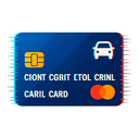 icon_transportation_credit_card_digital_glitch icon preview
