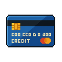 icon_transportation_credit_card_pixel_art icon preview