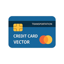 icon_transportation_credit_card_vector icon preview
