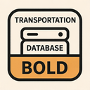 icon_transportation_database_bold icon preview