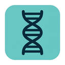 icon_transportation_dna_strand_flat_design icon preview