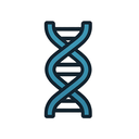 icon_transportation_dna_strand_geometric icon preview