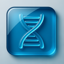 icon_transportation_dna_strand_glassy icon preview