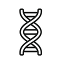 icon_transportation_dna_strand_minimal_outline icon preview