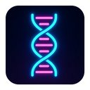 icon_transportation_dna_strand_neon icon preview