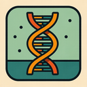 icon_transportation_dna_strand_retro icon preview