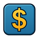 icon_transportation_dollar_sign_bold icon preview