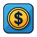 icon_transportation_dollar_sign_filled icon preview