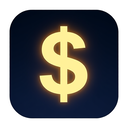 icon_transportation_dollar_sign_glow_effect icon preview