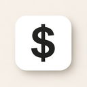 icon_transportation_dollar_sign_minimalist icon preview