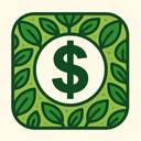 icon_transportation_dollar_sign_organic_pattern icon preview
