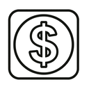 icon_transportation_dollar_sign_outline icon preview