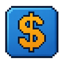 icon_transportation_dollar_sign_pixel_art icon preview