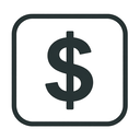 icon_transportation_dollar_sign_simplified icon preview