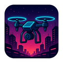 icon_transportation_drone_cyberpunk icon preview