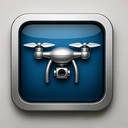icon_transportation_drone_metallic icon preview