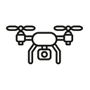 icon_transportation_drone_minimal_outline icon preview