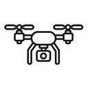 icon_transportation_drone_outline icon preview